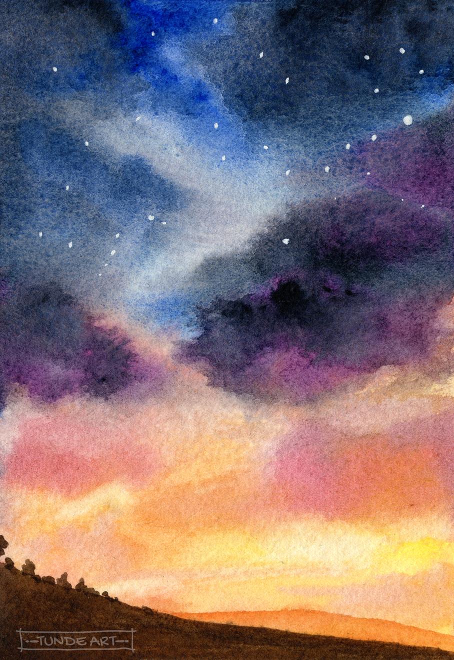 Painting Sunsets - image 2 - student project