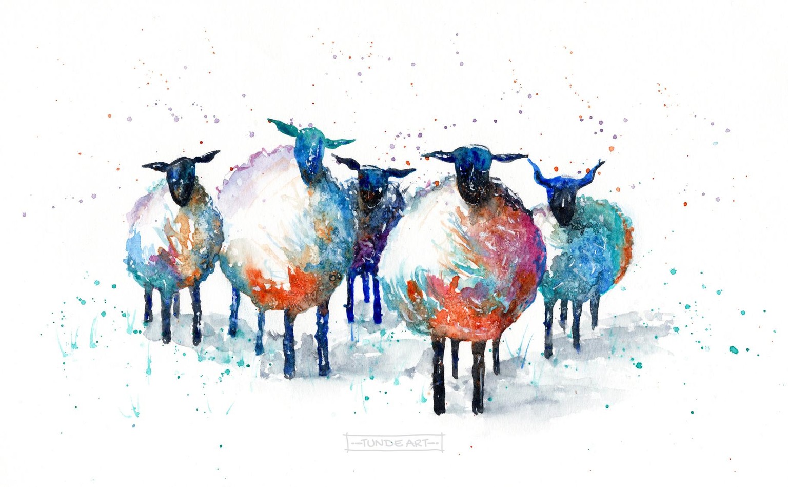 The sheep are coming - image 2 - student project