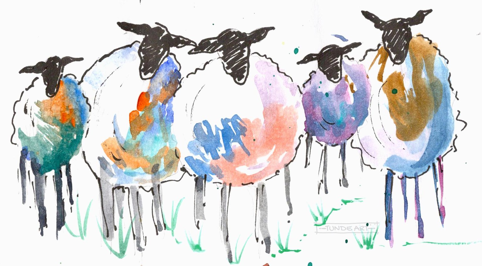 The sheep are coming - image 1 - student project