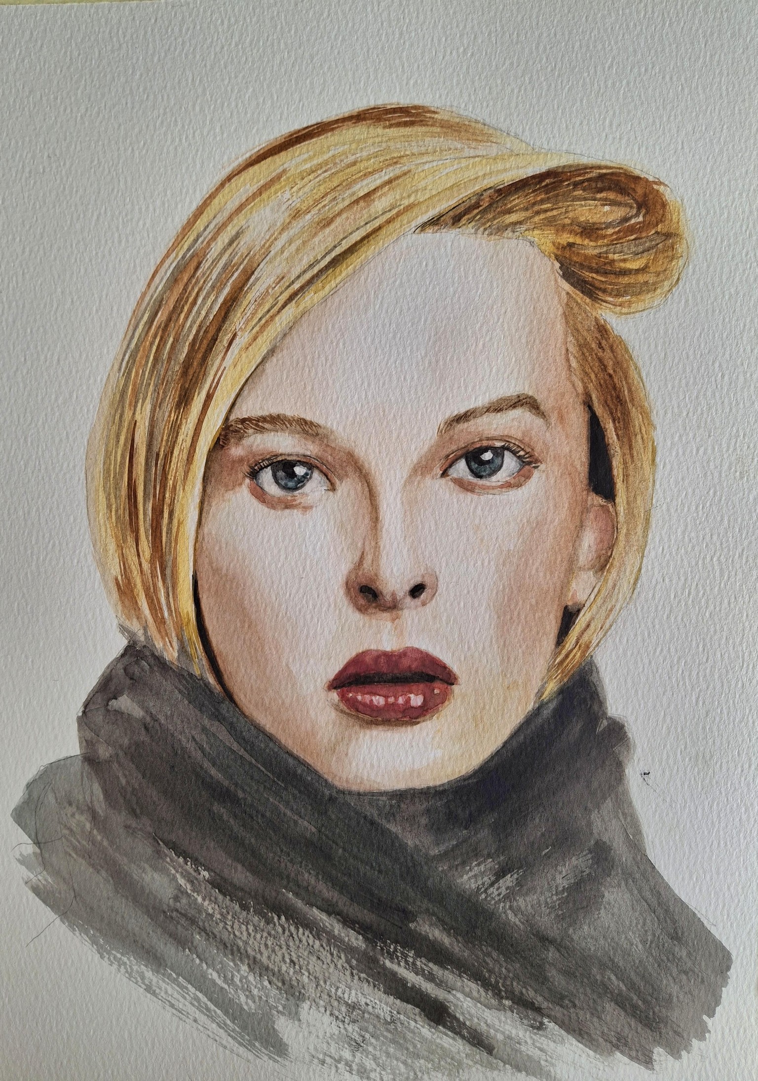 Portrait from a photo - image 1 - student project