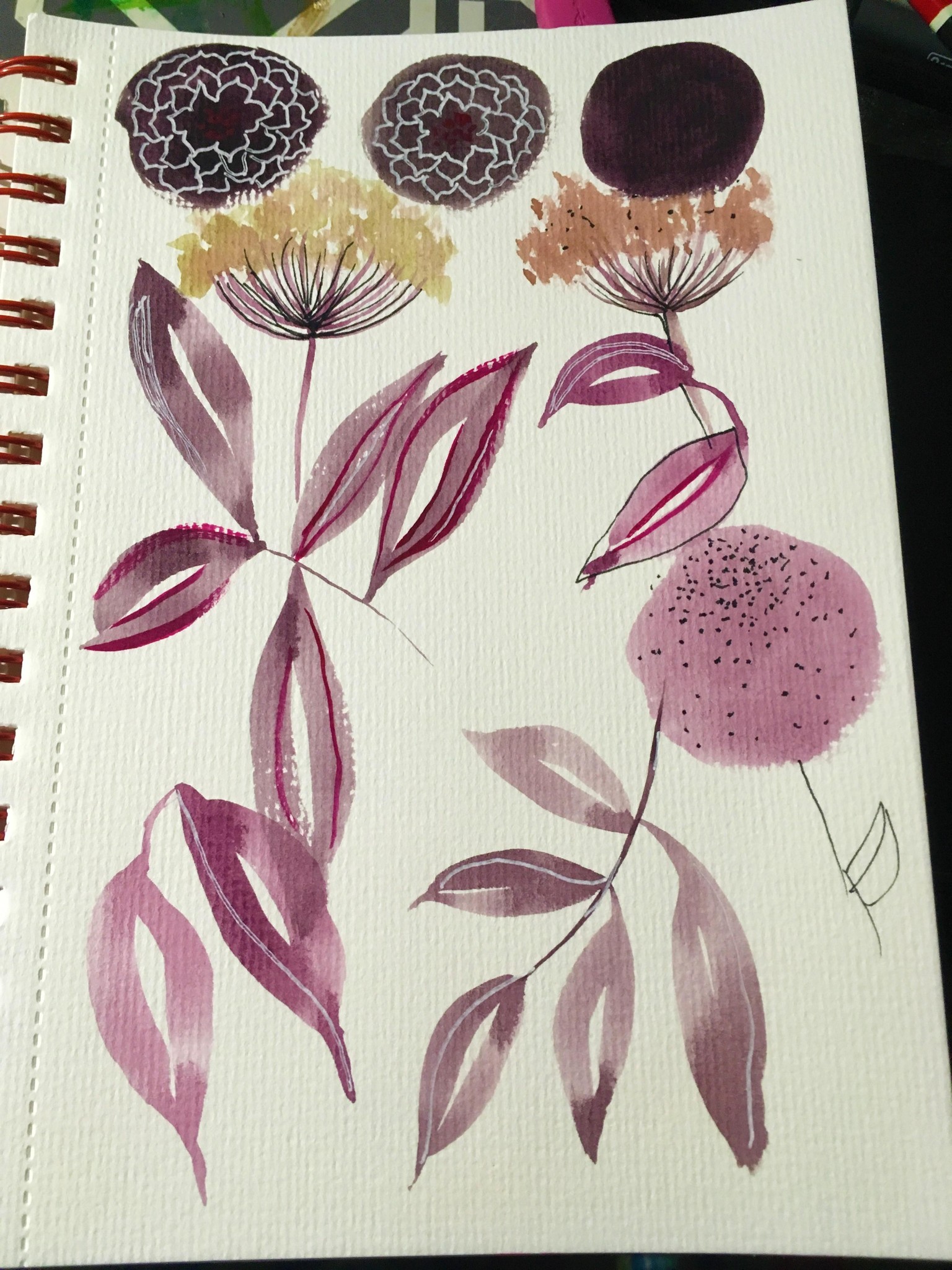 Gothic Florals - image 1 - student project