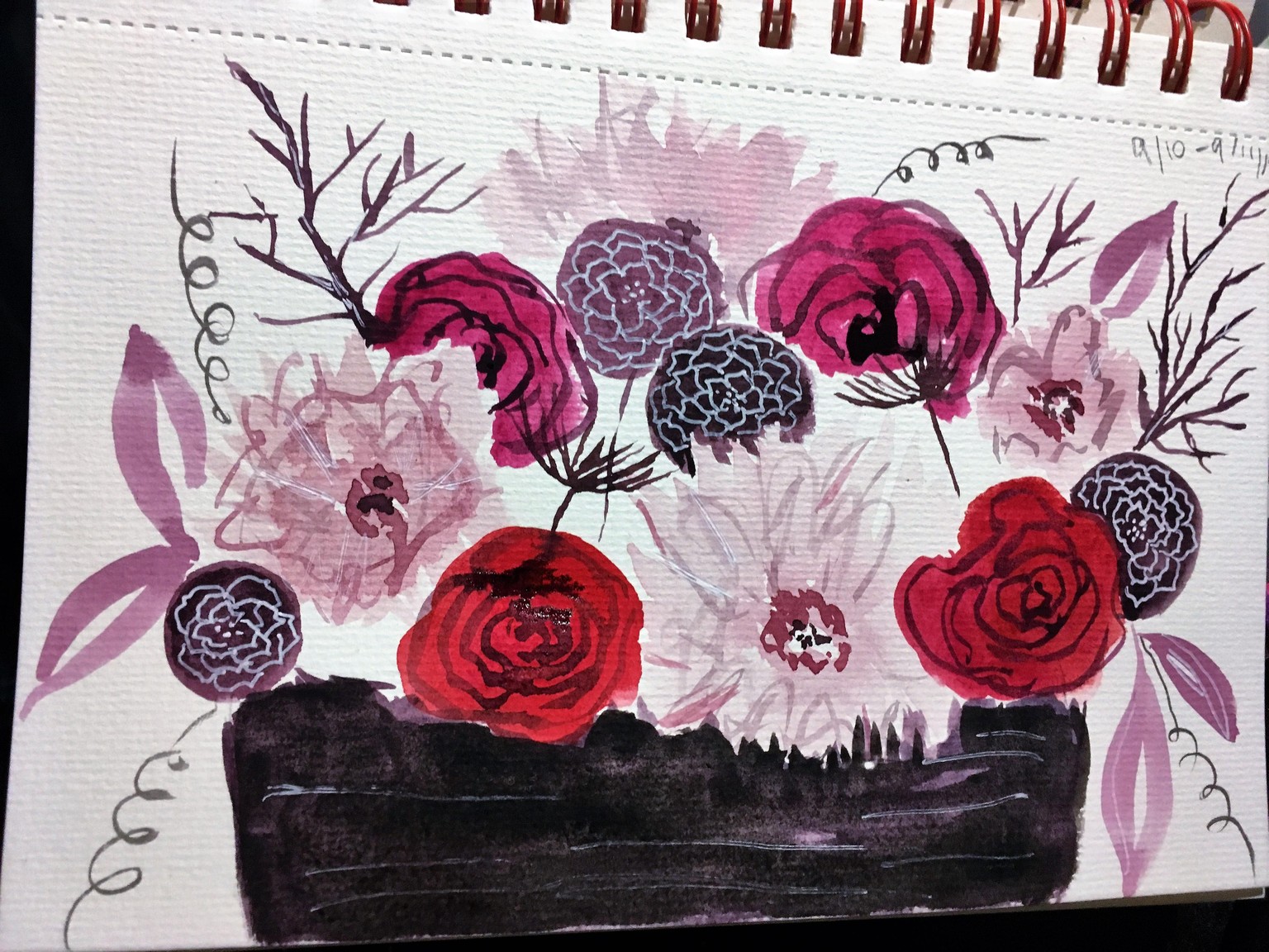 Gothic Florals - image 4 - student project