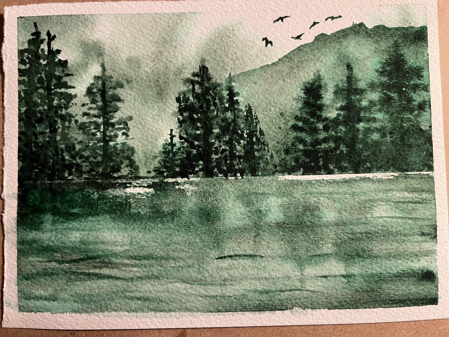 Winter Inspired Holiday cards - image 2 - student project