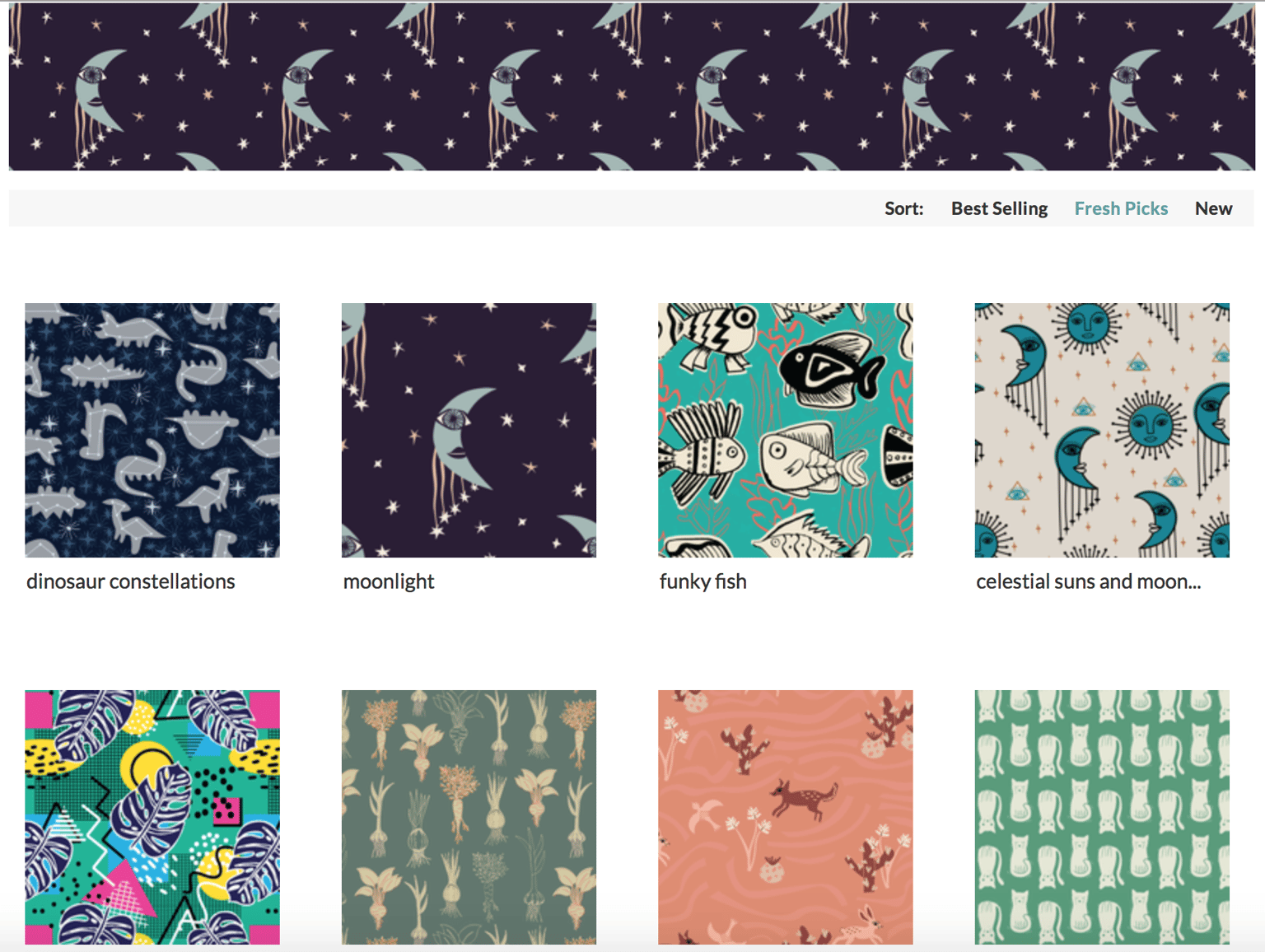 How to Upload Perfect Repeats to Spoonflower Project Example - image 1 - student project