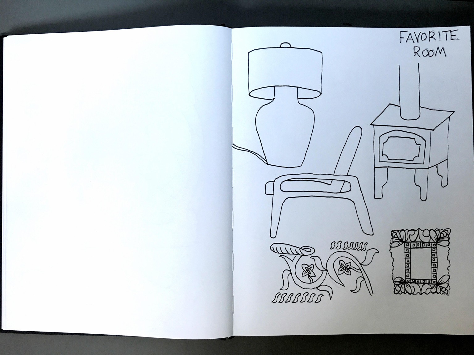 Surface Pattern Idea Book - 5 Day Sketch Challenge - image 2 - student project