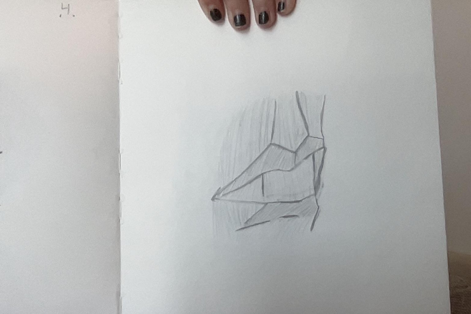 Amélia's drawings of lips - image 3 - student project