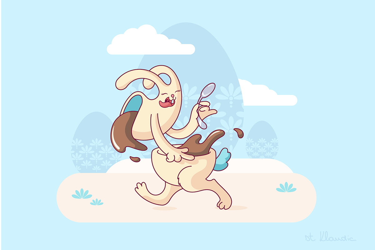 Chocolate bunny - image 3 - student project