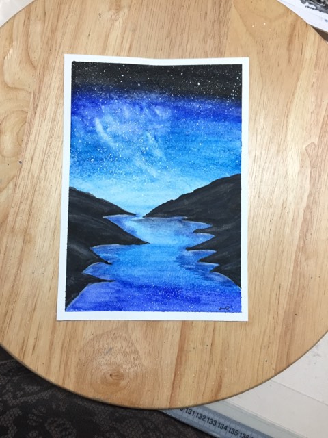 Dreamy Night Sky - image 1 - student project