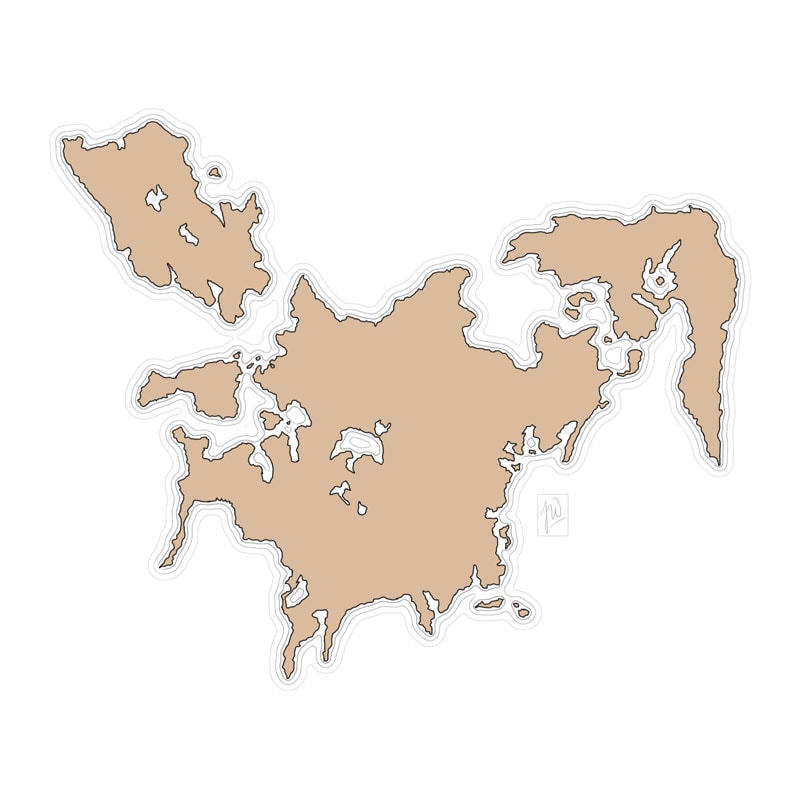 Map Drawing I - Coastline - image 2 - student project
