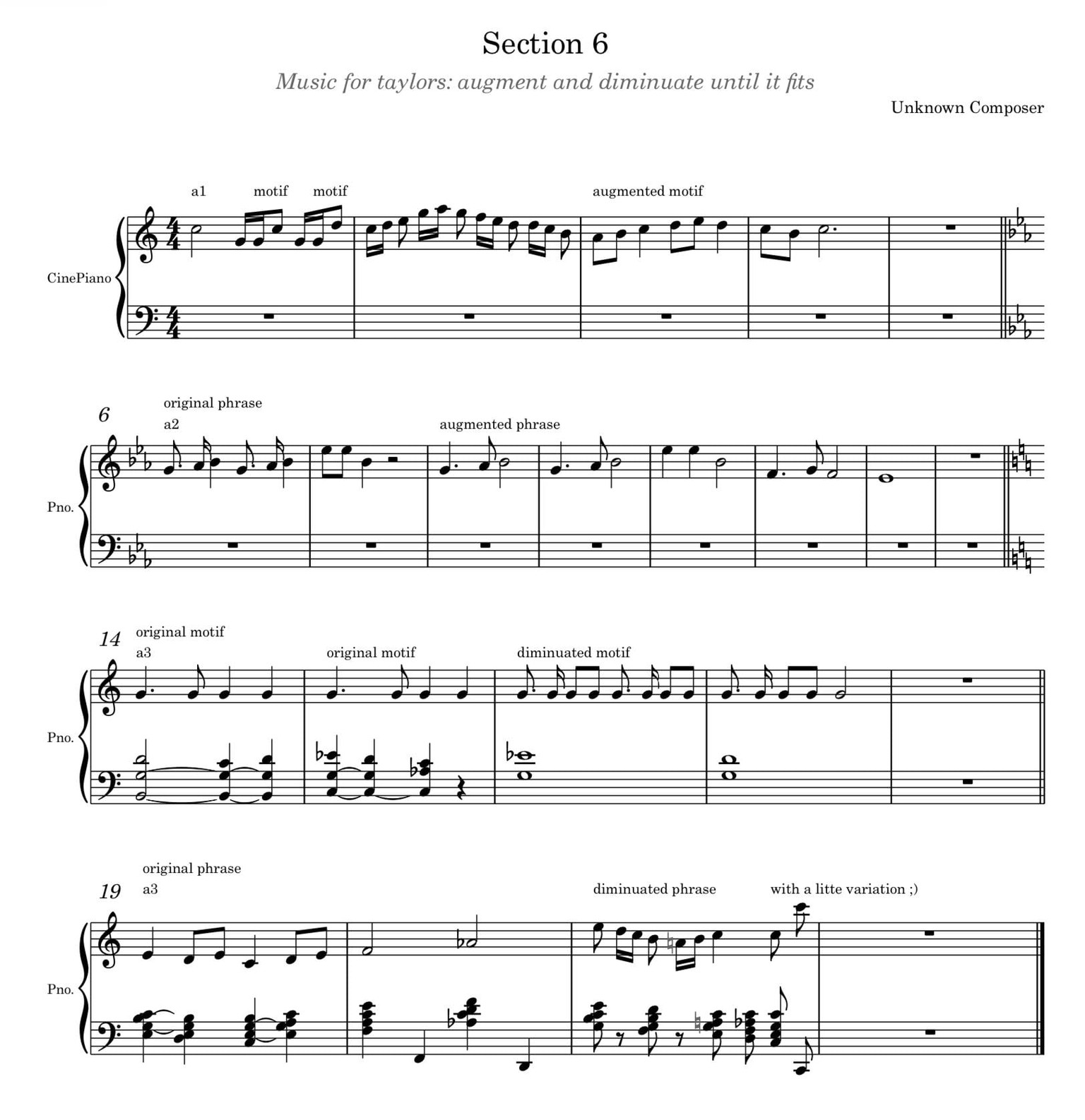 Music composition 1 assignments - image 5 - student project
