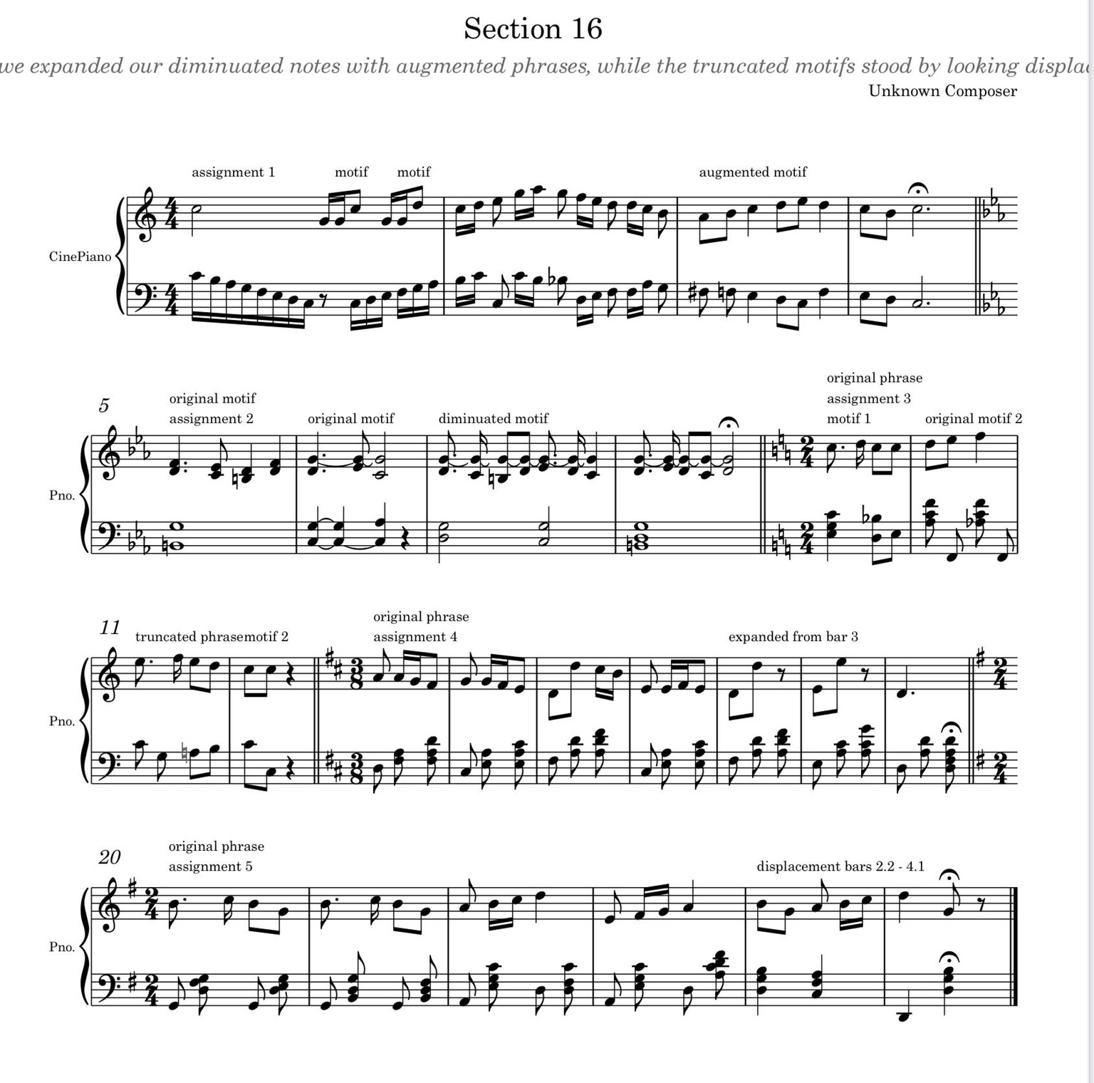 Music composition 1 assignments - image 14 - student project