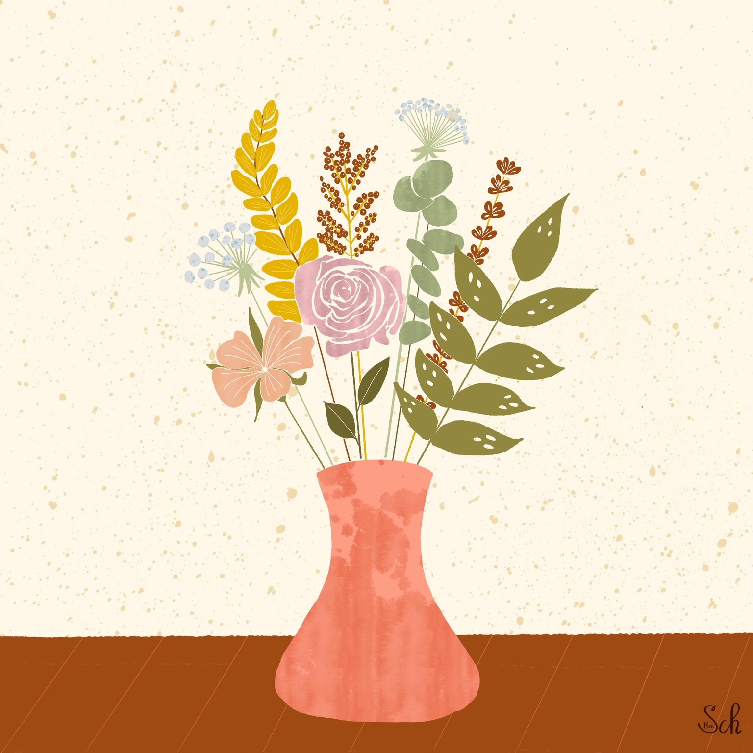 Stylized Flowers - image 1 - student project