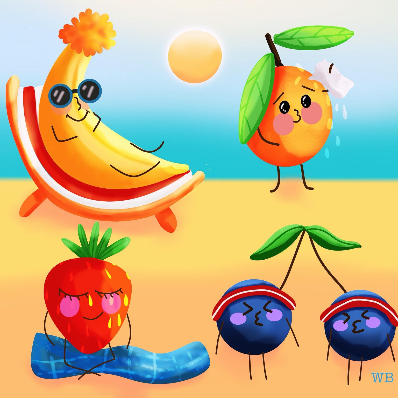Cute summer foods - image 2 - student project