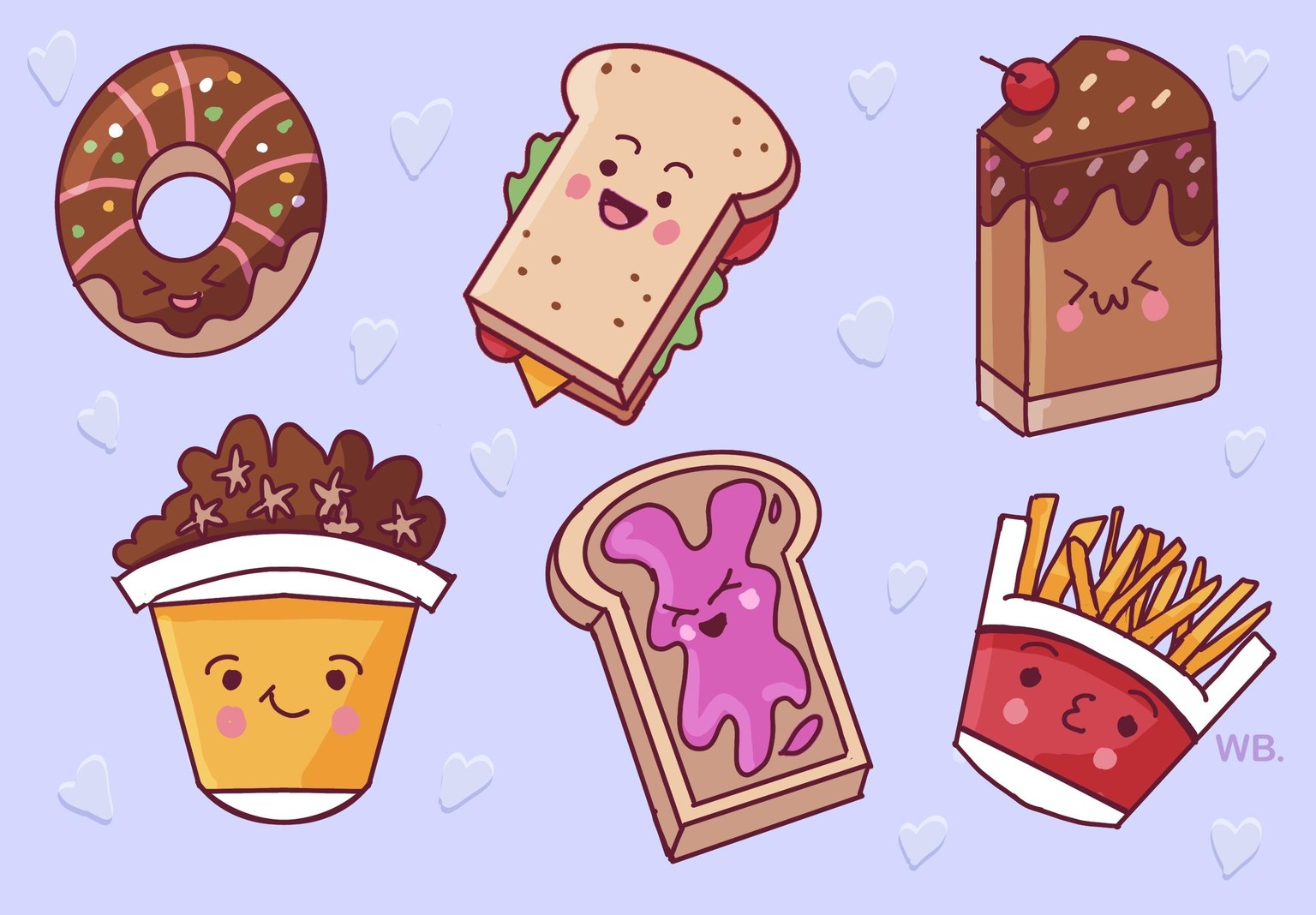 Foodie fiesta in procreate - image 1 - student project
