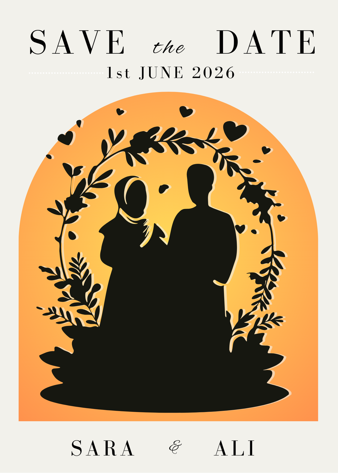 wedding invitation - image 8 - student project