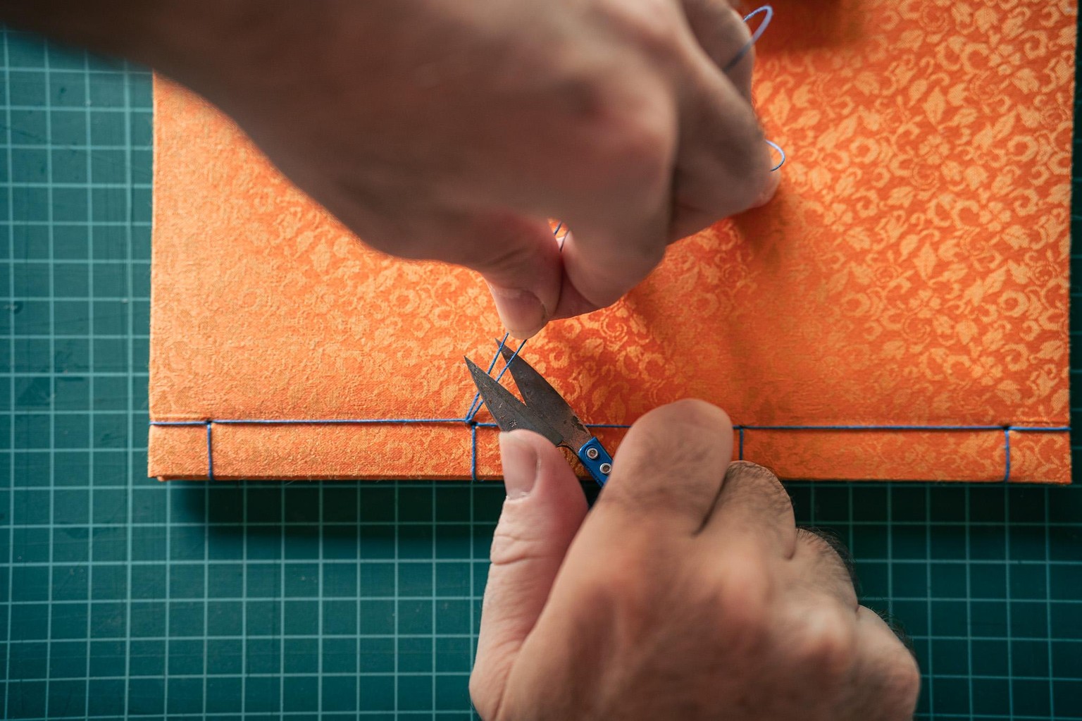 Making a Japanese Binding - image 3 - student project