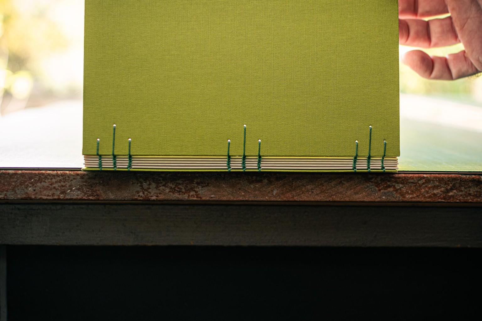 Making a Coptic Binding - image 4 - student project