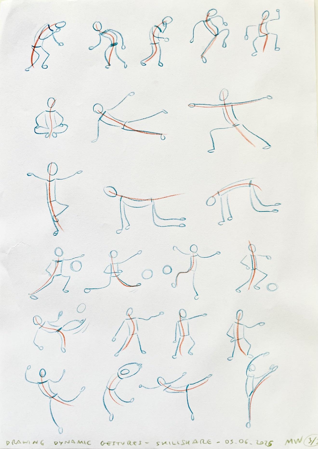 Drawing Dynamic Gestures - image 3 - student project