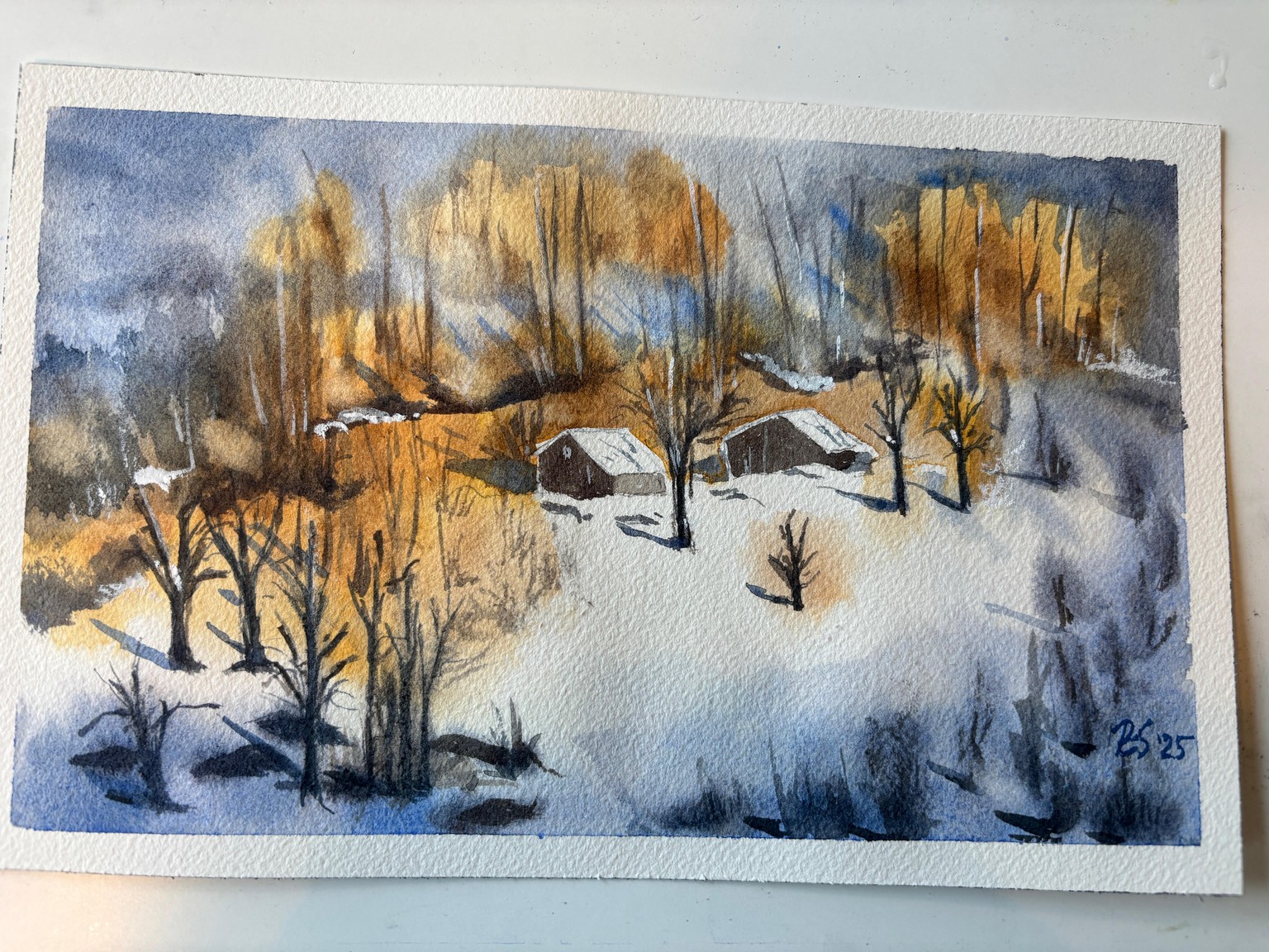 Six snow scenes - image 1 - student project