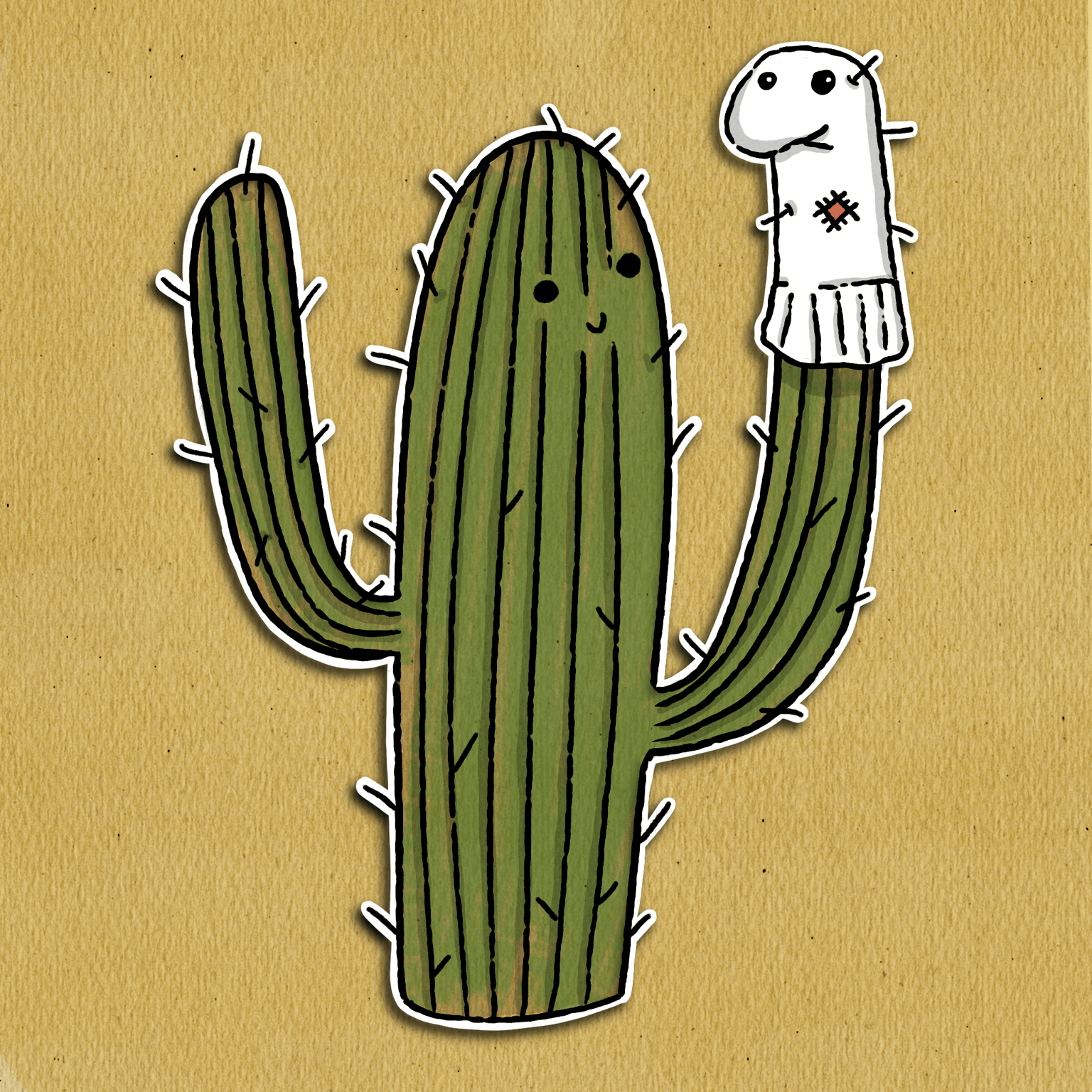 Cactus Doodles - image 3 - student project