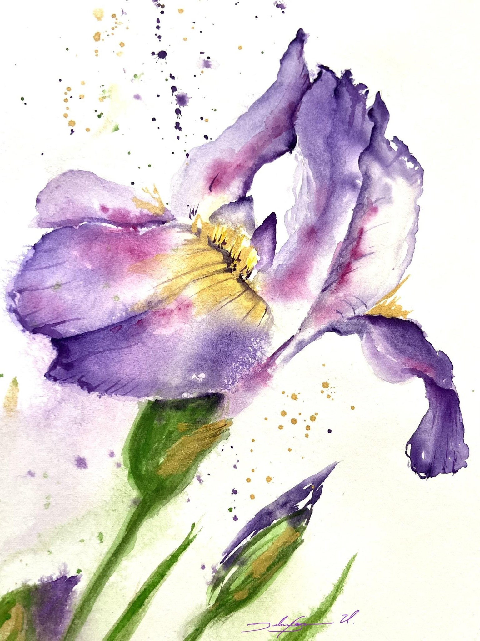 Expressive flowers - image 3 - student project