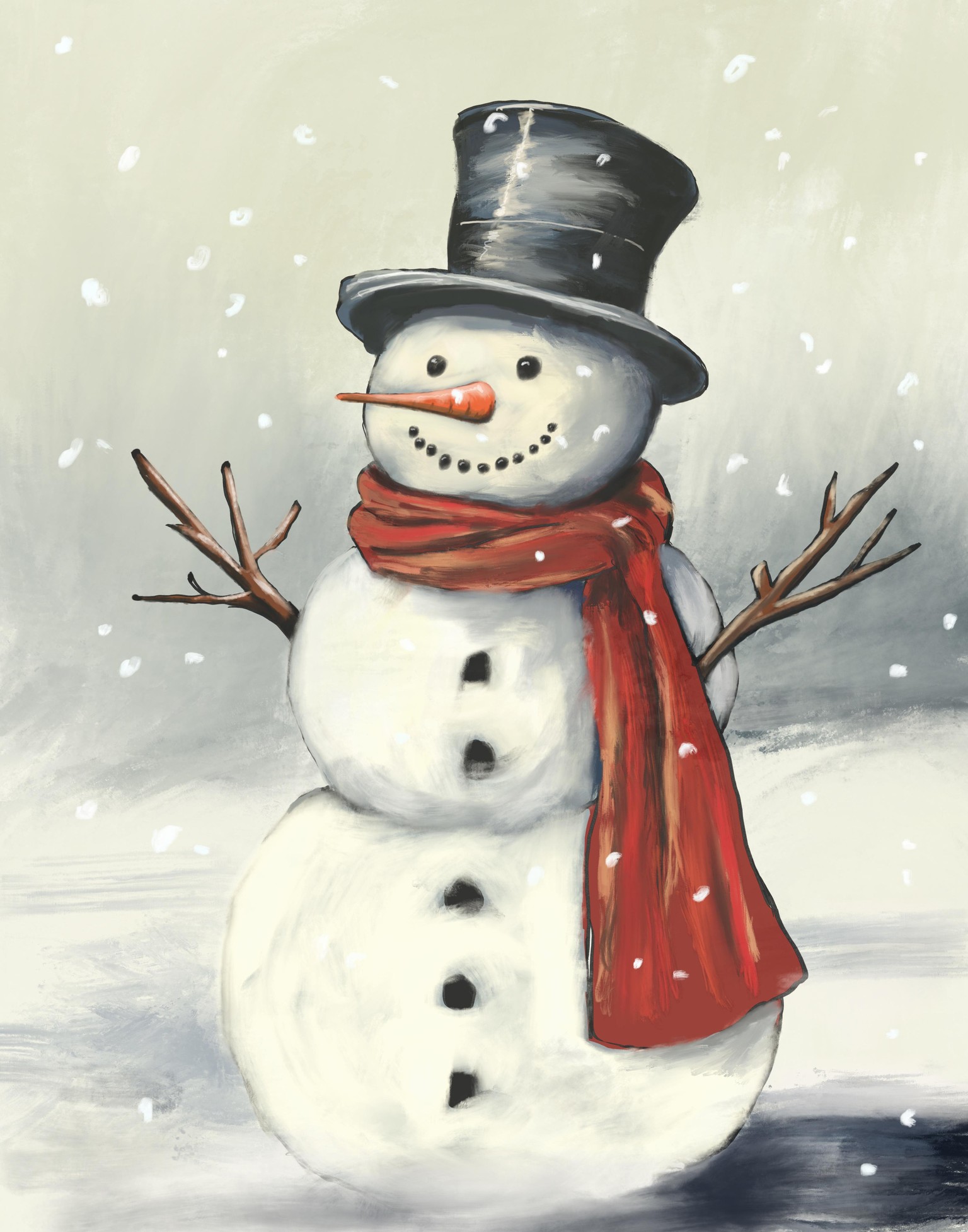 Snowman - image 1 - student project