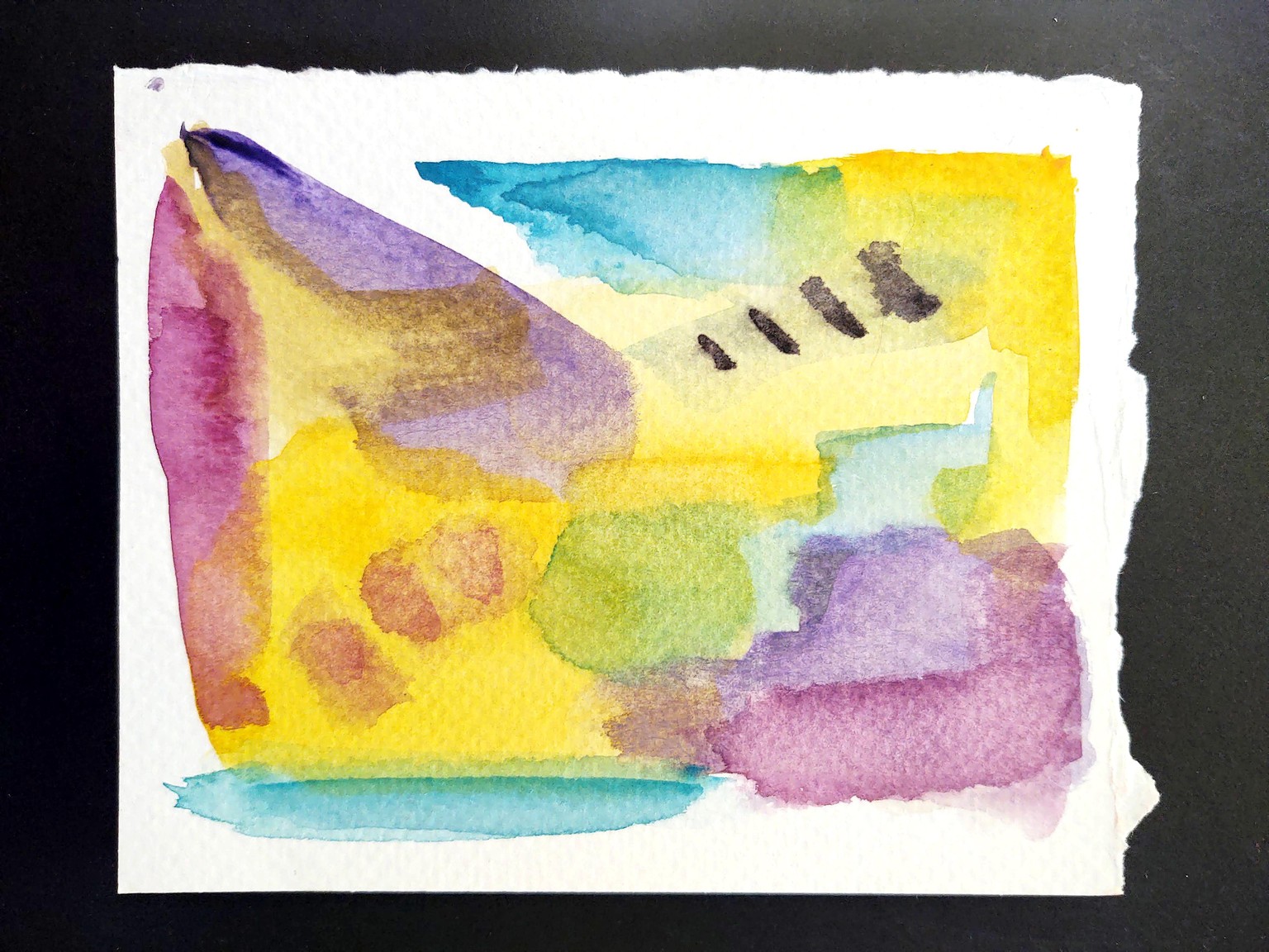 Abstract Watercolor - image 2 - student project