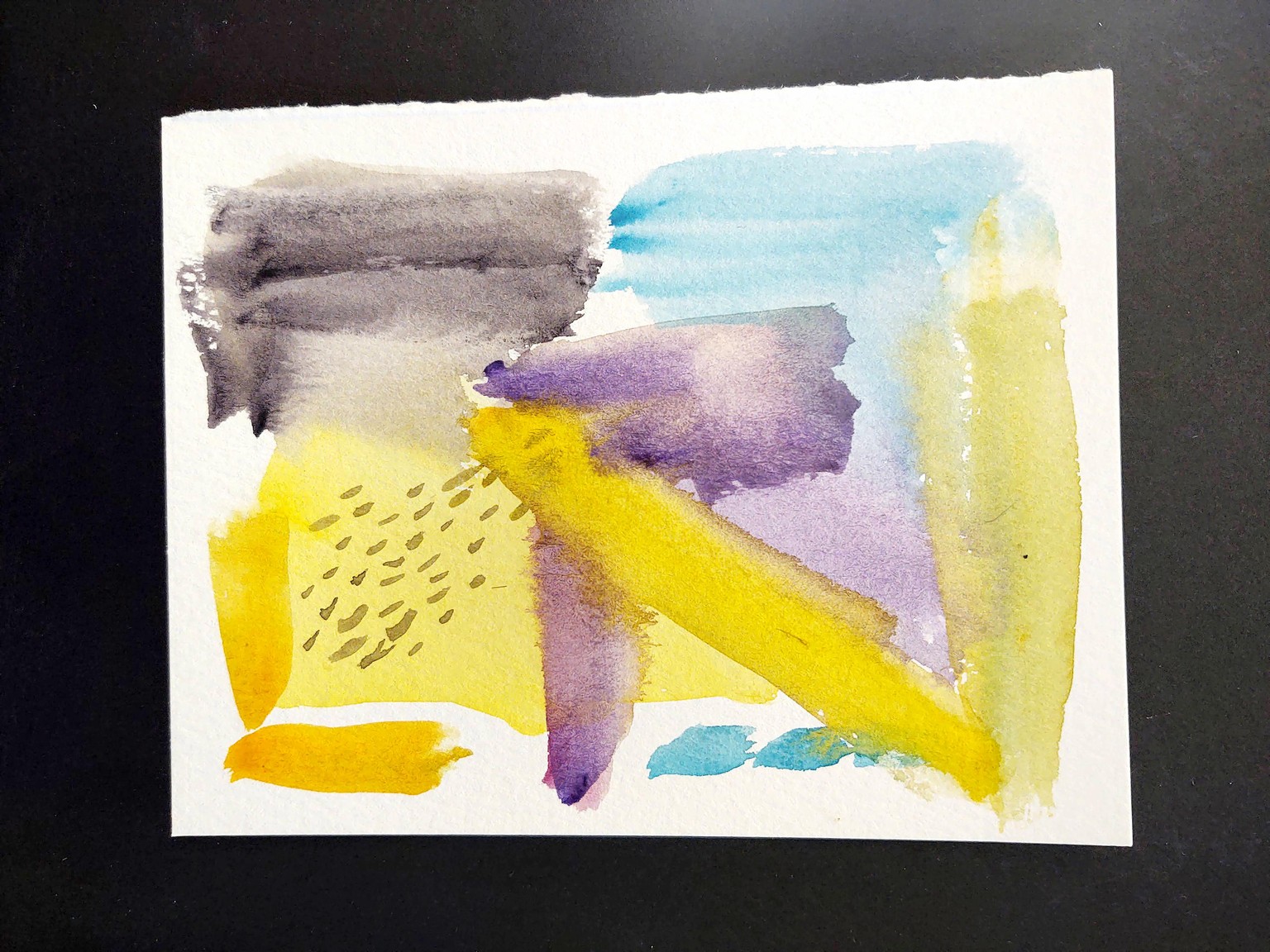 Abstract Watercolor - image 1 - student project
