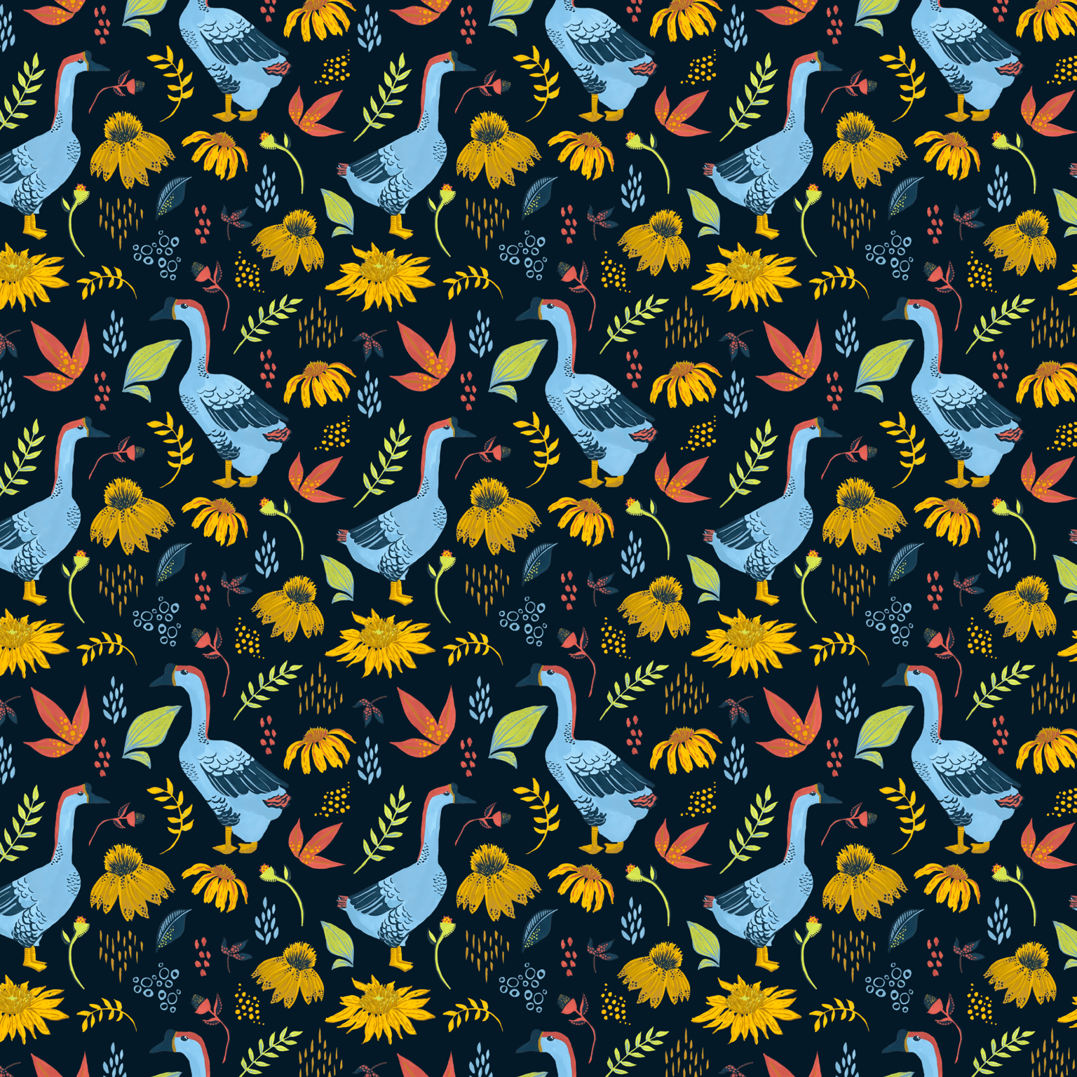 Goose Pattern - image 2 - student project