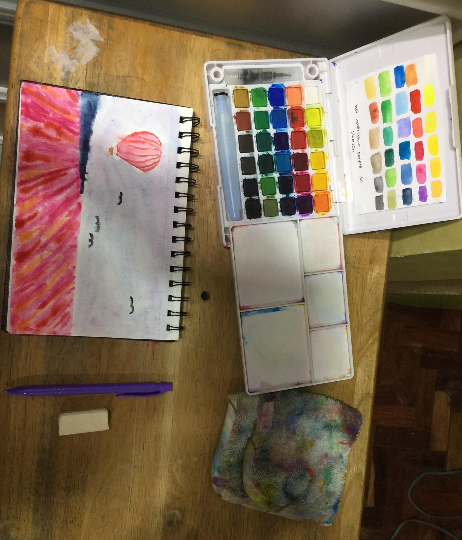 air balloon sky flight - image 2 - student project