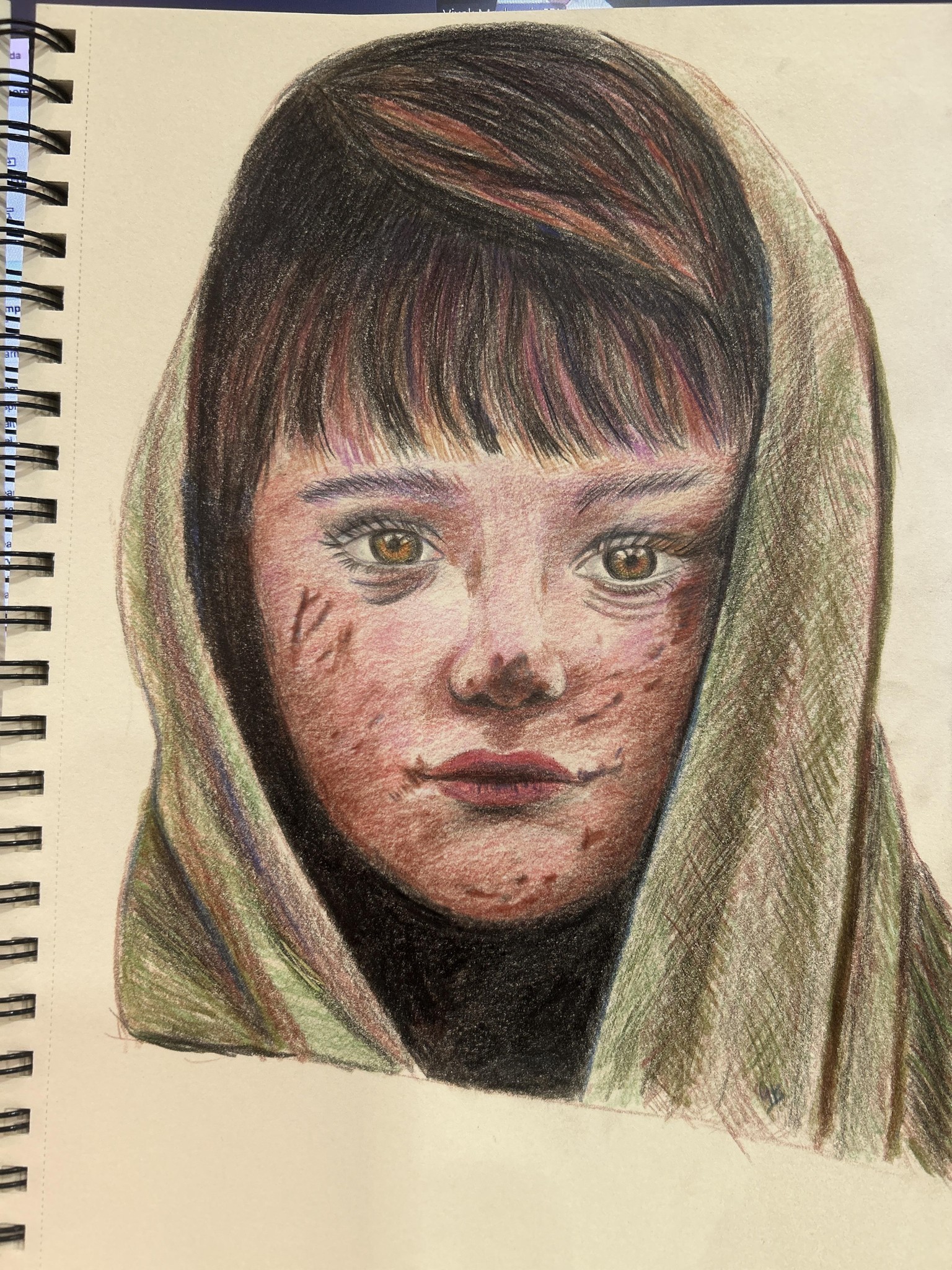 Village Girl - image 1 - student project