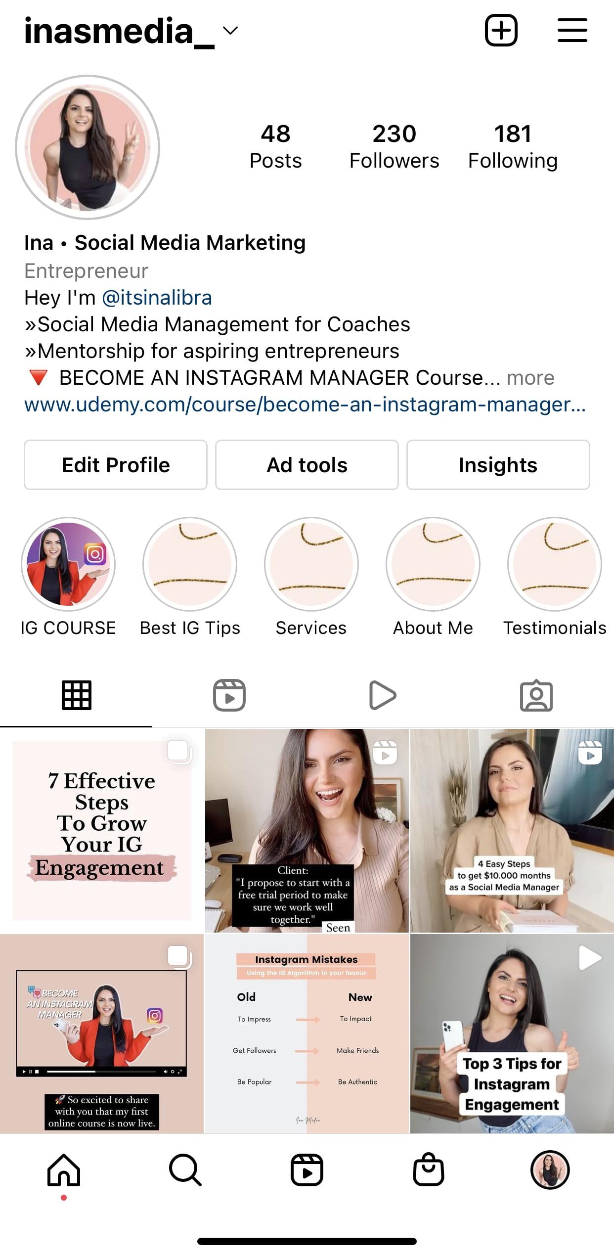 Starting your Instagram account for business - image 1 - student project