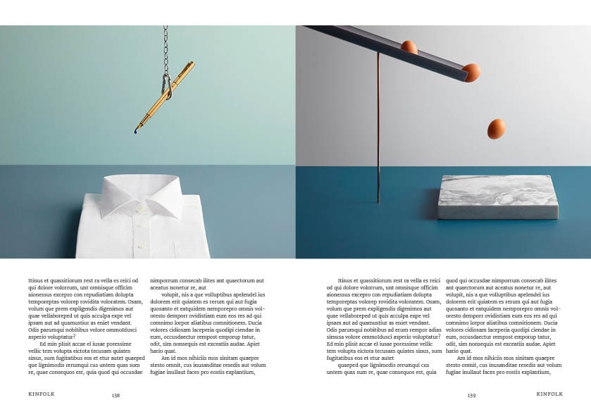 Recreated Kinfolk Spread - image 4 - student project