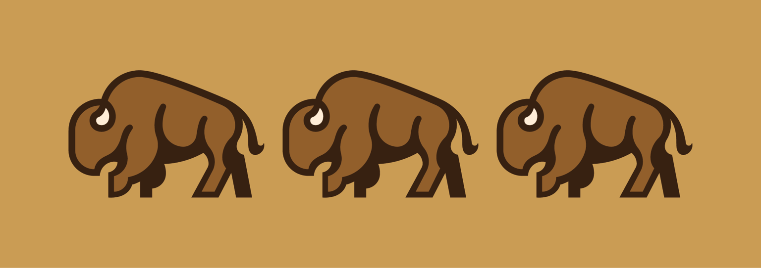 Bison Logo - image 6 - student project