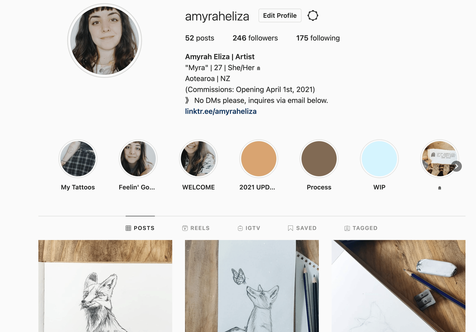 2021 Update - Bio for my art account! - image 3 - student project