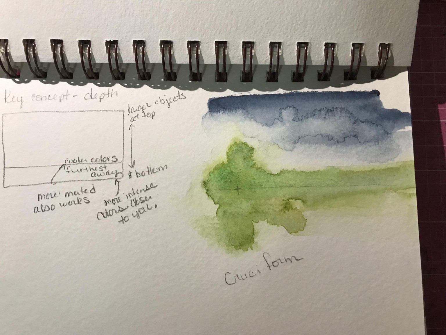 Simple Abstract Landscape - image 1 - student project