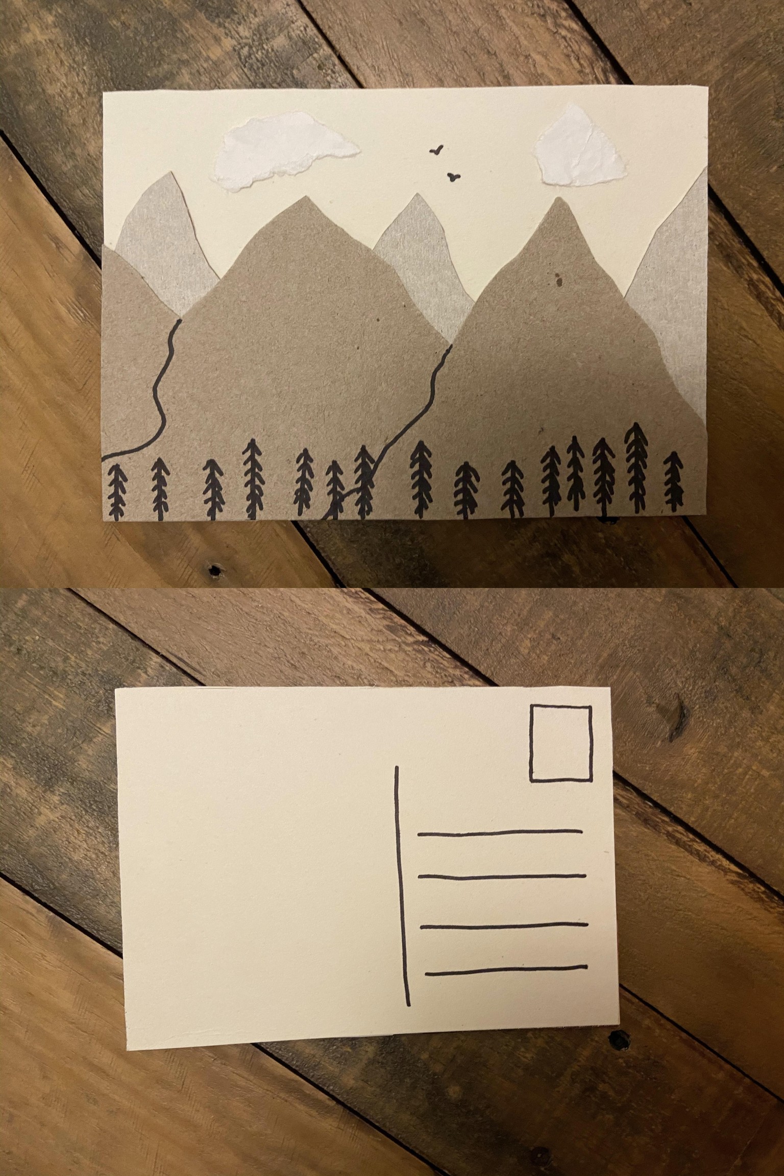 Recycled Postcard - image 1 - student project