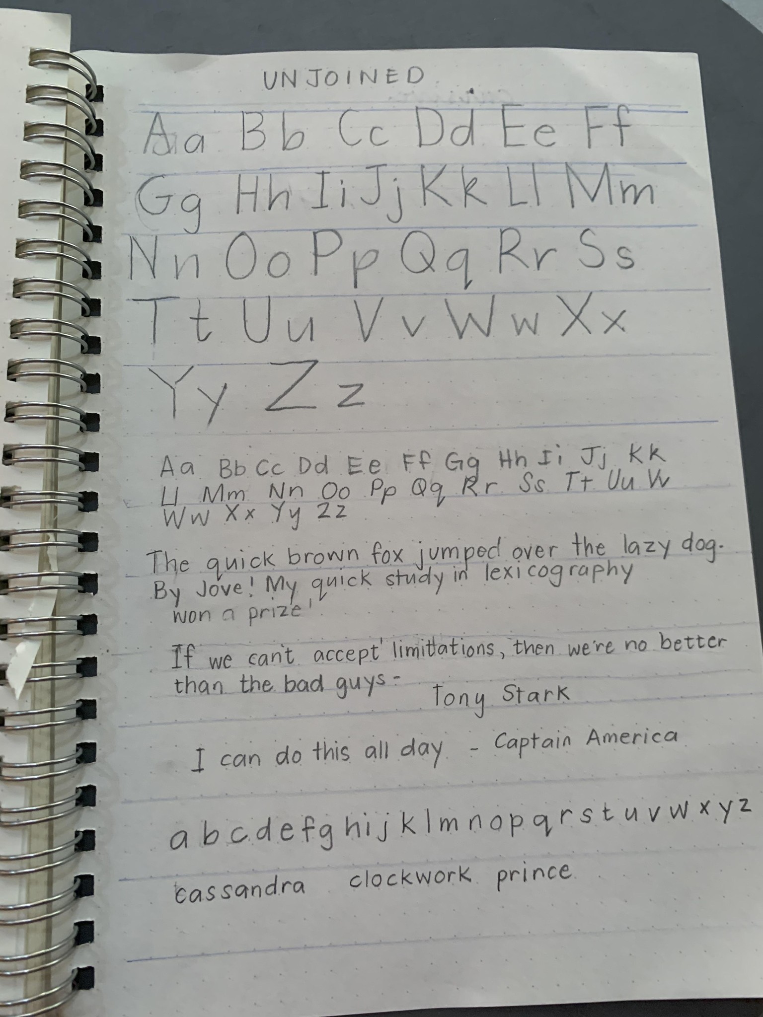 Maia- Handwriting Improvement Journey - image 4 - student project