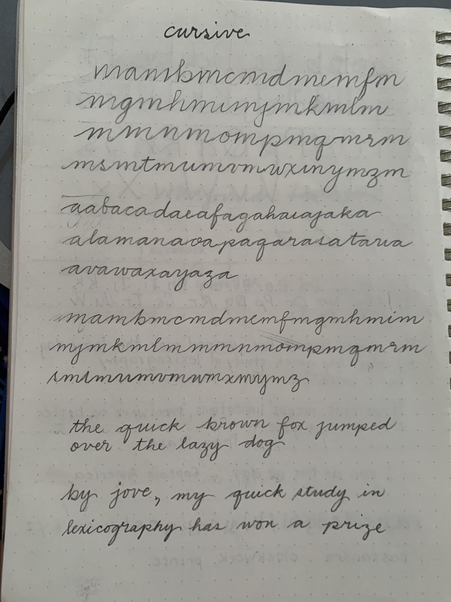 Maia- Handwriting Improvement Journey - image 5 - student project