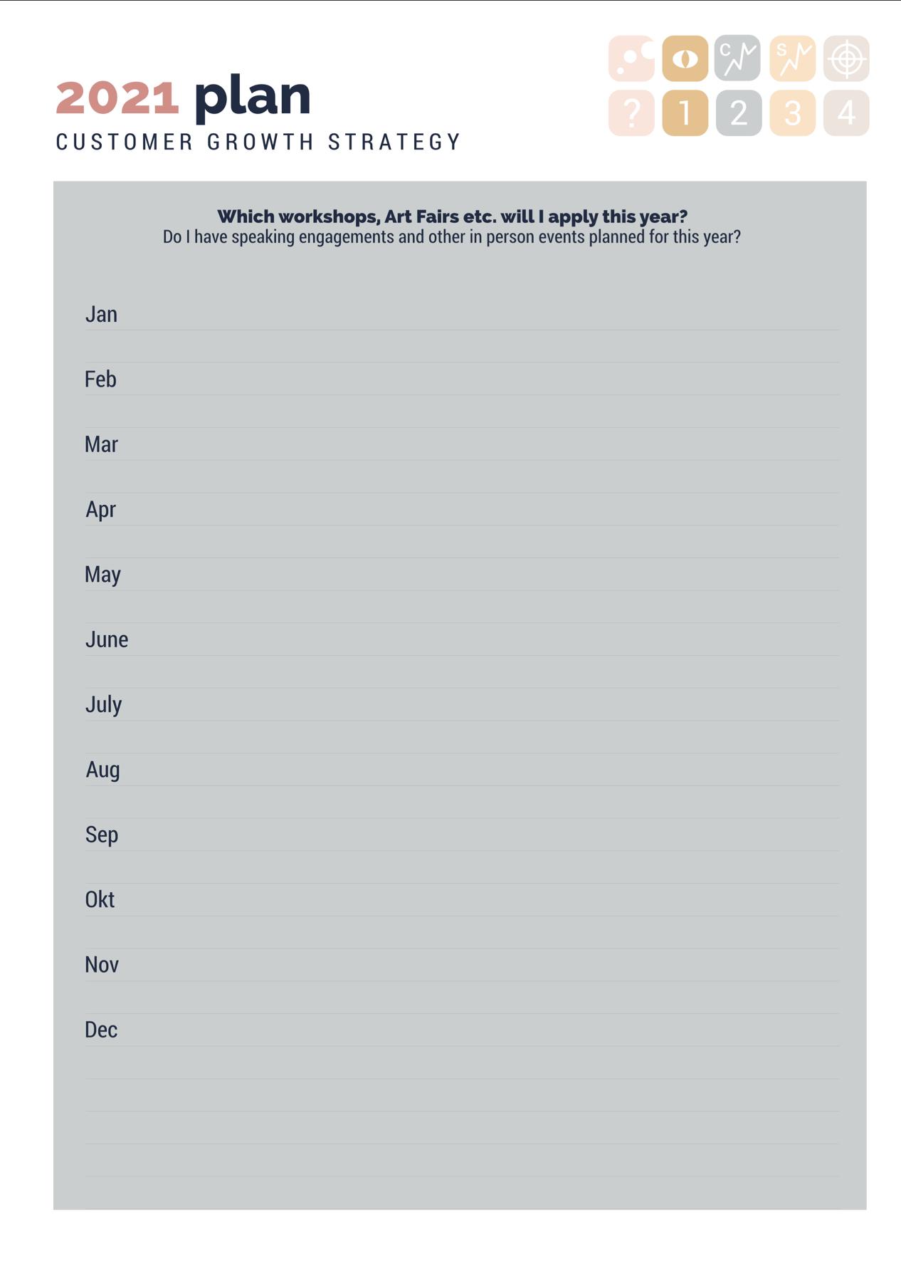ANNUAL REVIEW & PLANNING BOOKLET + PRINTABLE SEASONAL PLANNER - image 2 - student project