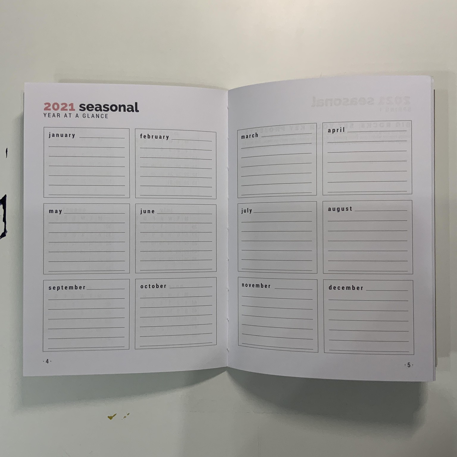 ANNUAL REVIEW & PLANNING BOOKLET + PRINTABLE SEASONAL PLANNER - image 9 - student project