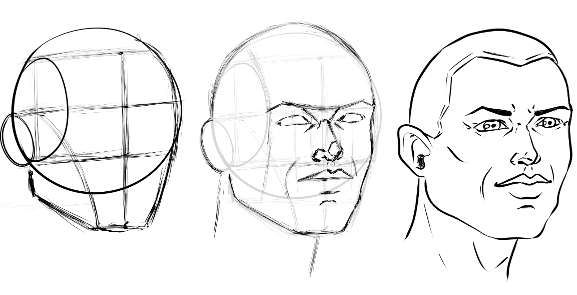 Drawing Comic Style Heads - image 2 - student project