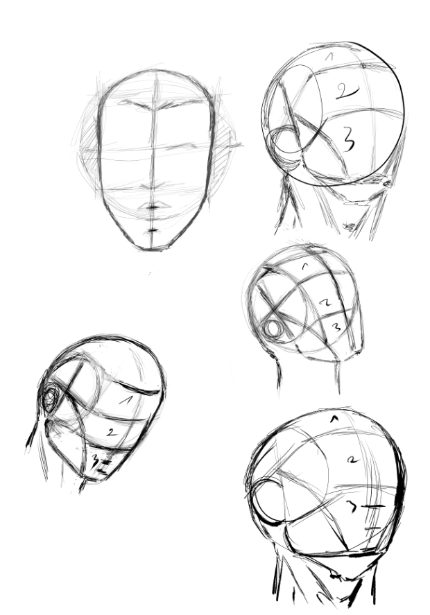 Drawing Comic Style Heads - image 1 - student project