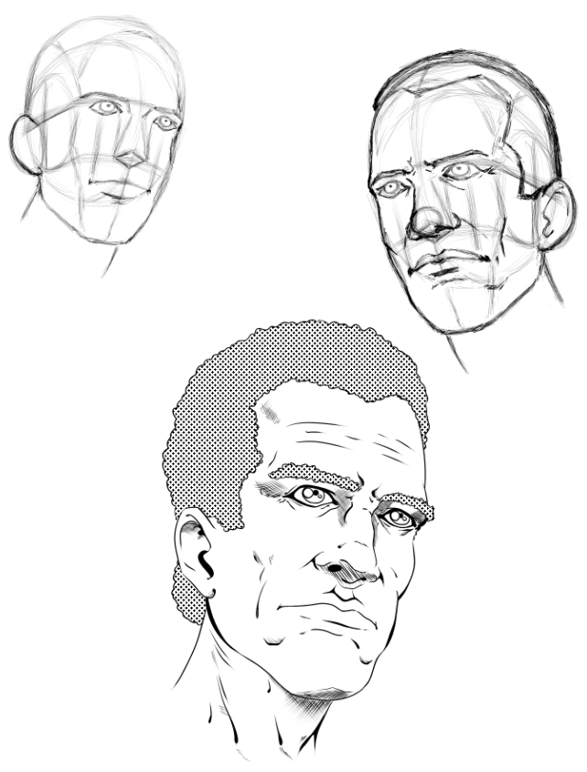 Drawing Comic Style Heads - image 5 - student project