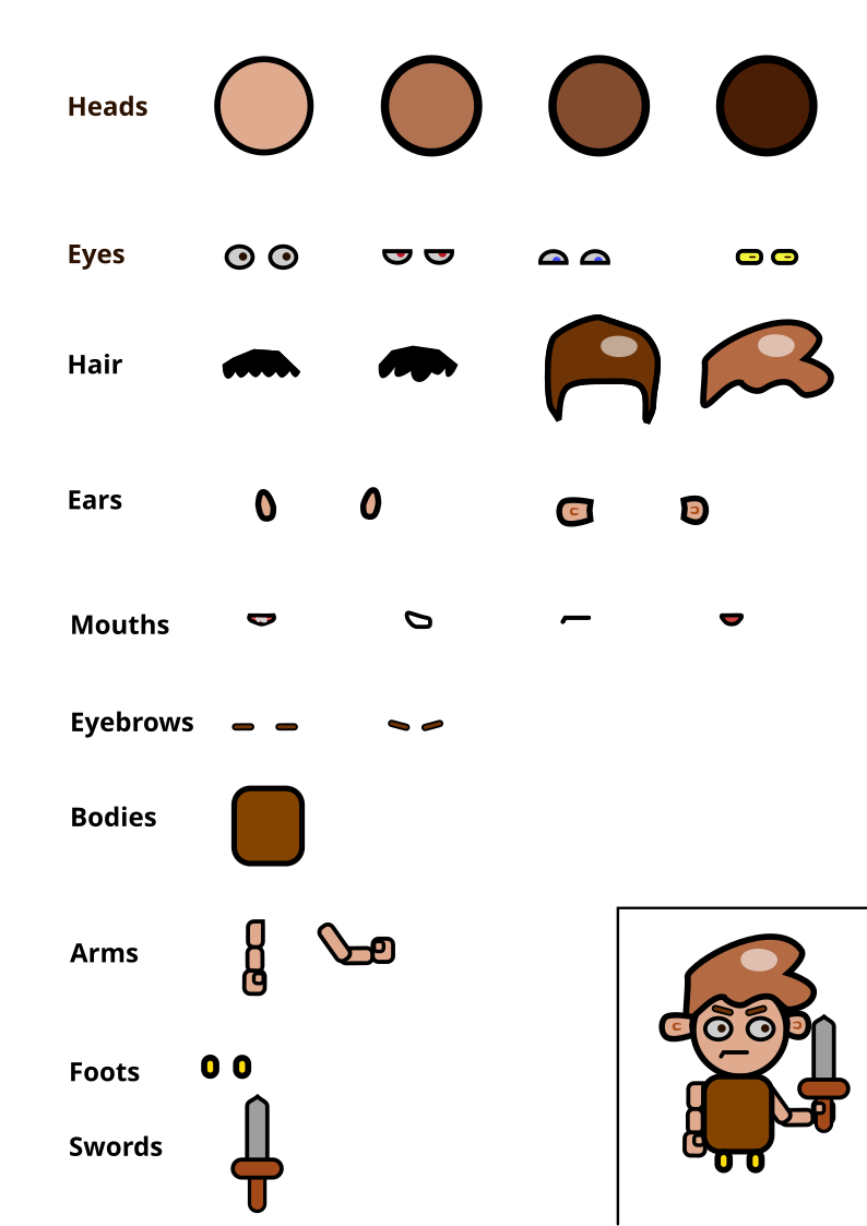 Farmer boy template - image 1 - student project
