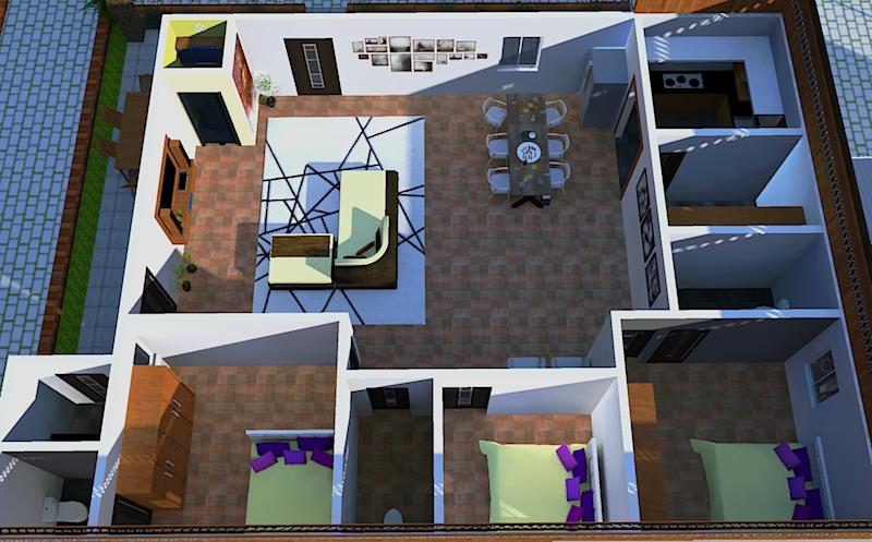 Residential interiors - image 2 - student project