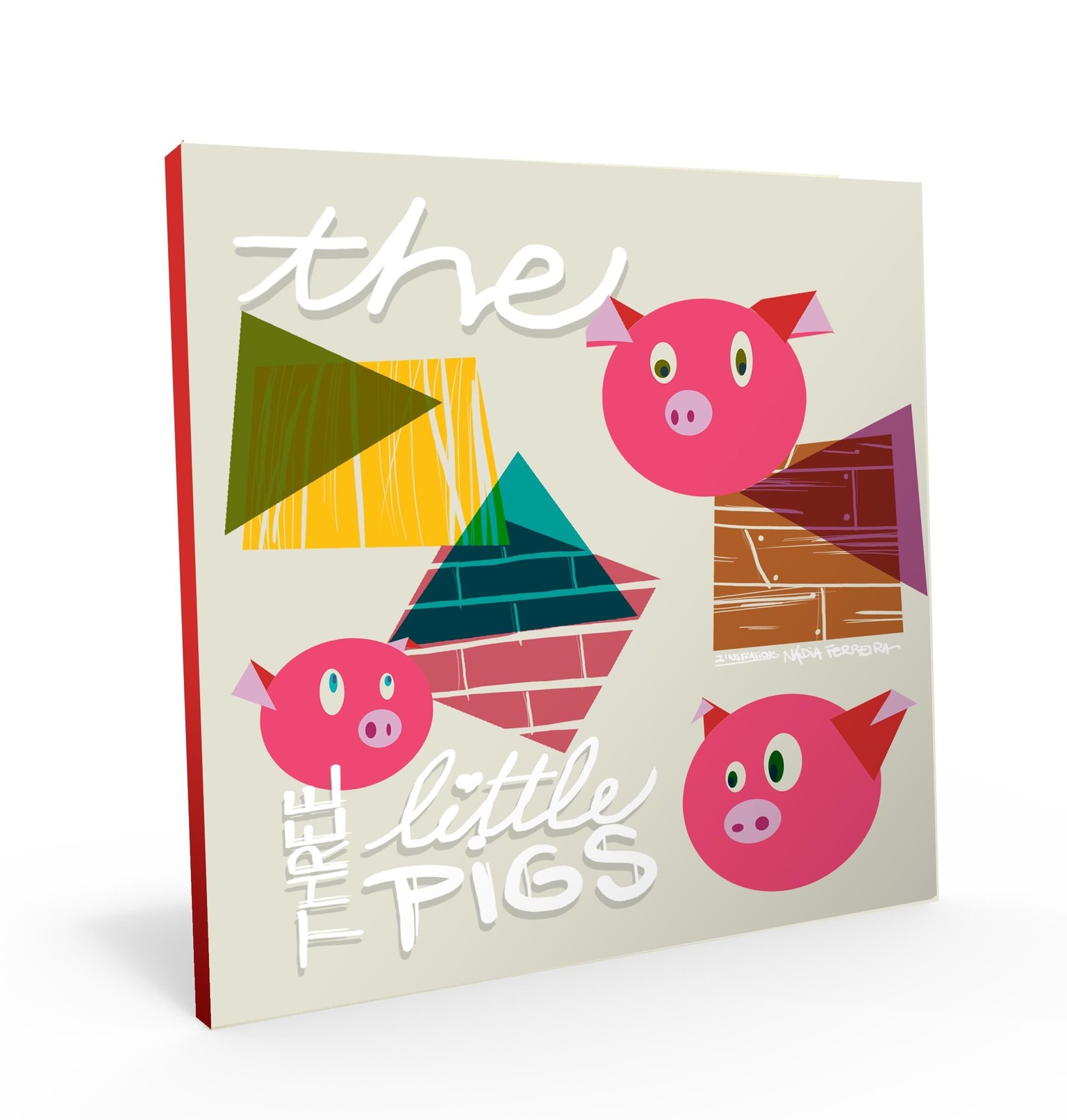 Illustration in Practice - Three Little Pigs project - image 6 - student project