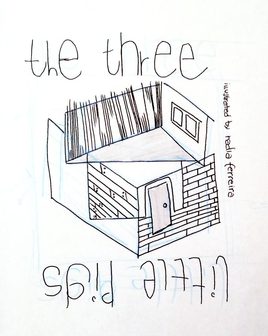 Illustration in Practice - Three Little Pigs project - image 2 - student project