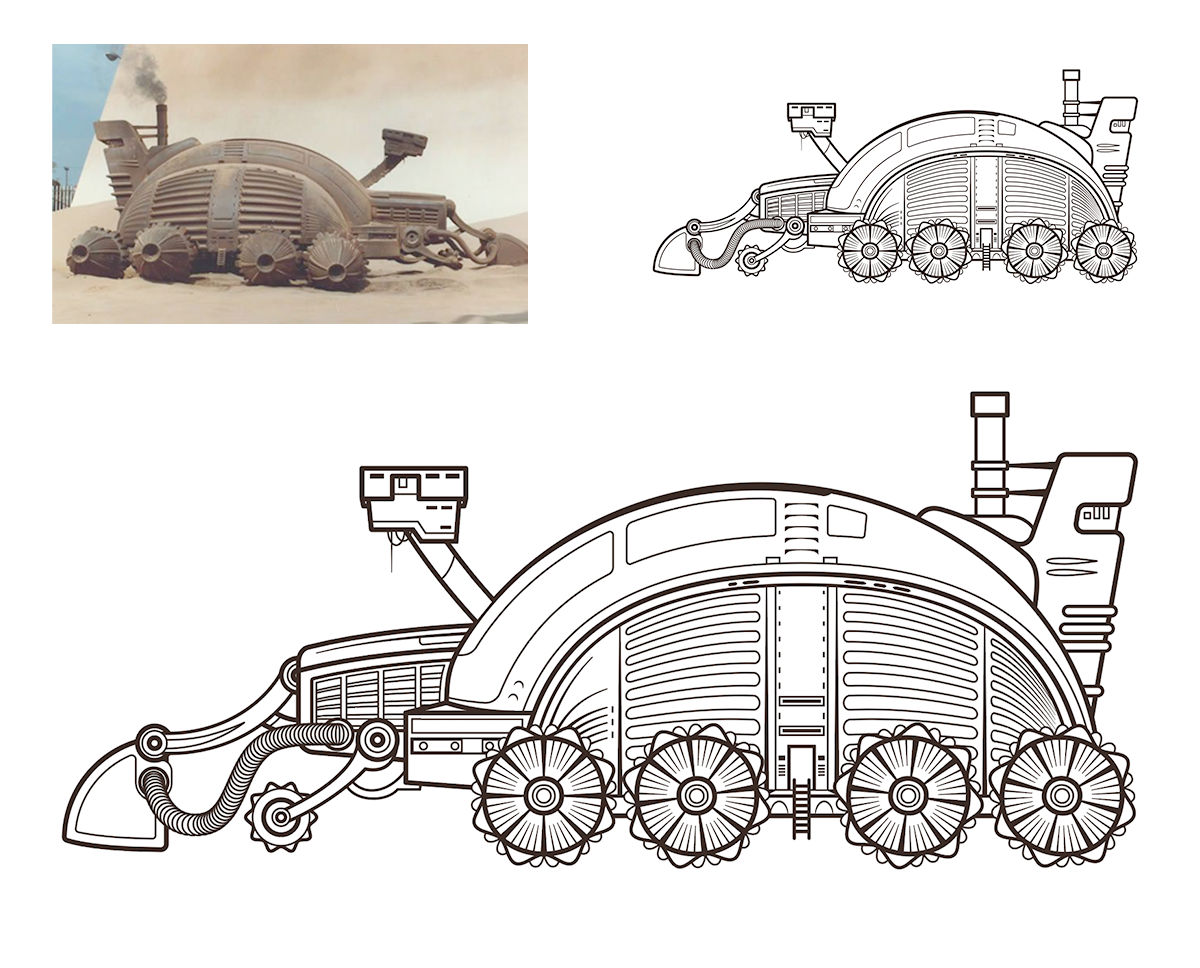 Dune Spice Harvester - image 1 - student project