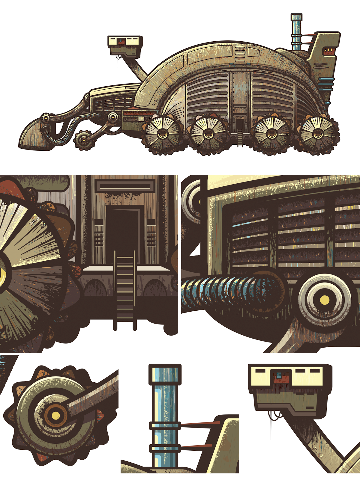 Dune Spice Harvester - image 5 - student project